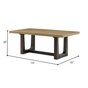 Table With Trestle Base - R&R Furniture Gallery (Fountain Valley, CA)