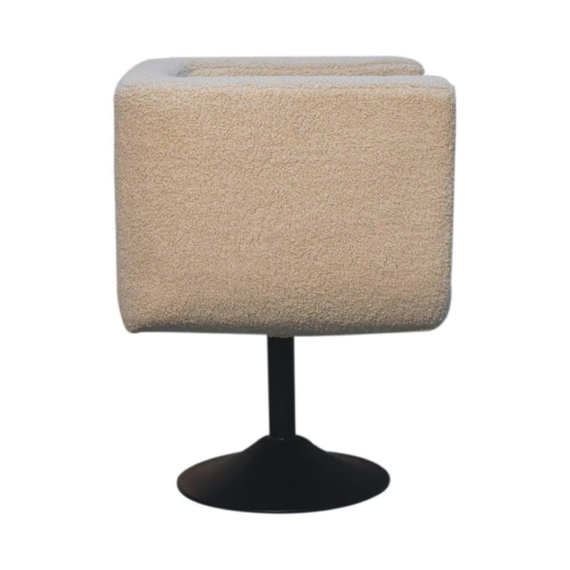 Swivel Chair - Cream - R&R Furniture Gallery (Fountain Valley, CA)