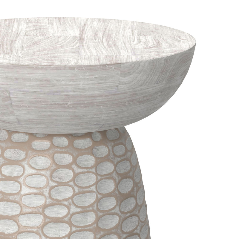 Boyd - Accent Table - White Wash - R&R Furniture Gallery (Fountain Valley, CA)