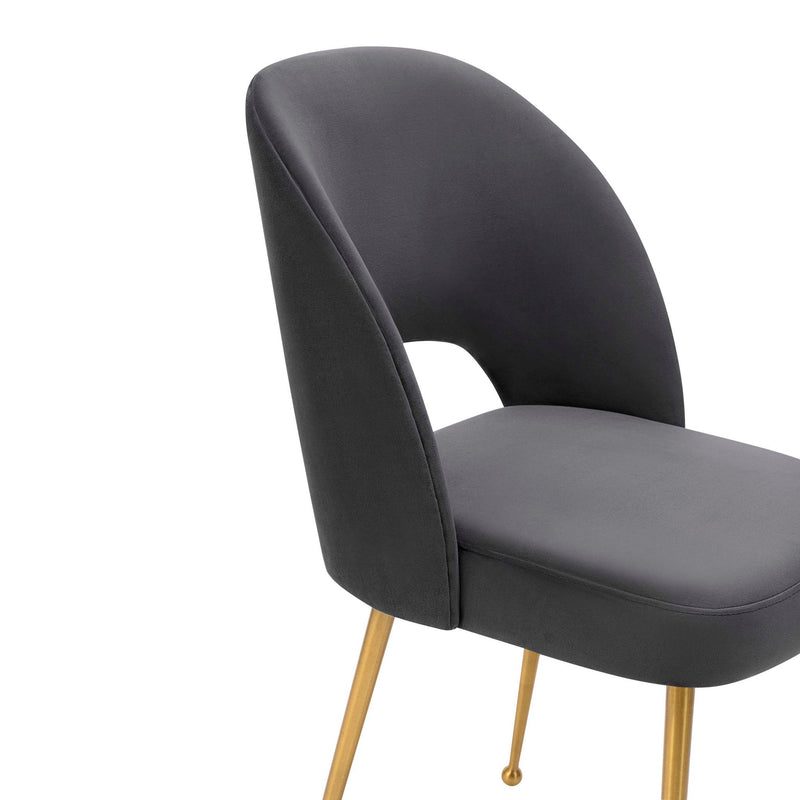 Swell - Velvet Chair - R&R Furniture Gallery (Fountain Valley, CA)