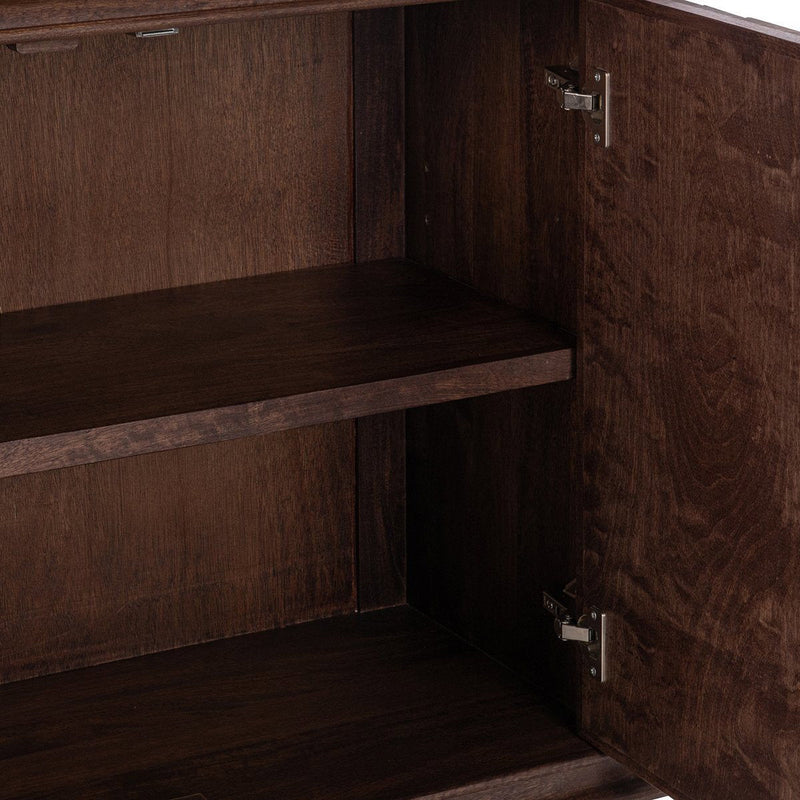 Shira - 4 Door Buffet - Kona Brown - R&R Furniture Gallery (Fountain Valley, CA)