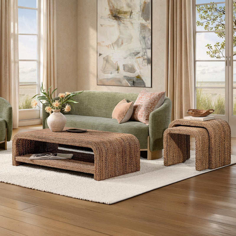 Luma - Coffee Table - Harvest Abaca