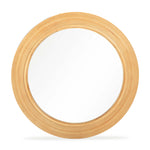 Tanya - Round Wall Mirror - Natural