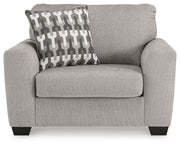 Avenal Park - Chair And A Half - Flannel - R&R Furniture Gallery (Fountain Valley, CA)