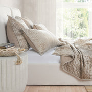Velvet quilt set by Classic Home featuring luxurious quilt and matching shams in rich, soft fabric for a stylish bedroom look.