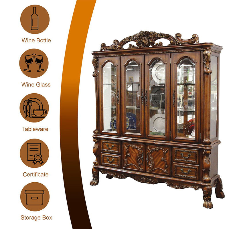 Dresden - Hutch & Buffet - R&R Furniture Gallery (Fountain Valley, CA)