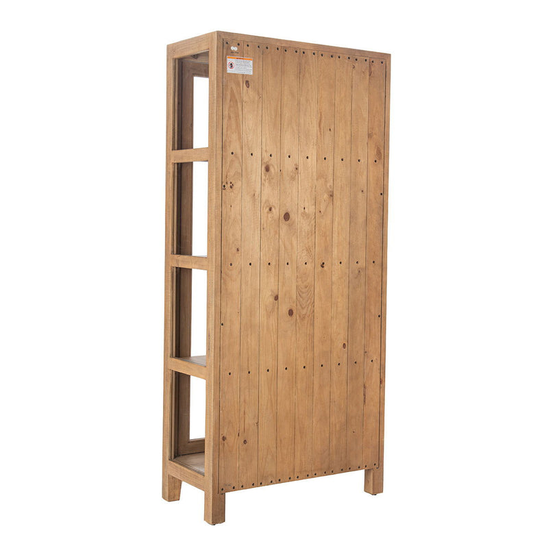Crest - Tall Cabinet - Warm Natural - R&R Furniture Gallery (Fountain Valley, CA)