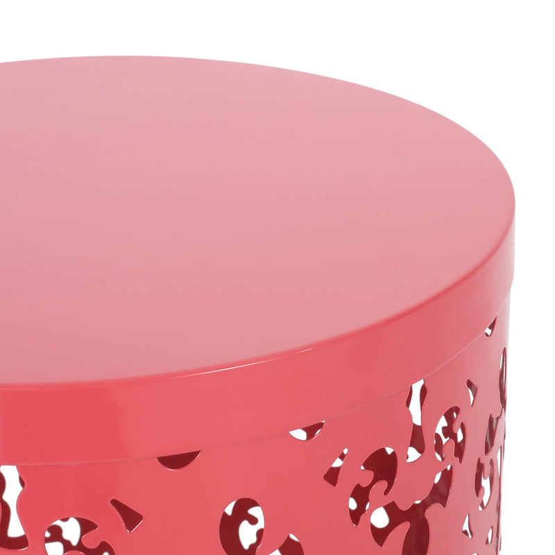 Outdoor Metal Modern Design End Table - R&R Furniture Gallery (Fountain Valley, CA)