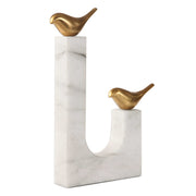 Brass Songbirds sculpture by Uttermost featuring detailed bird figures in a decorative sculpture for home decor.