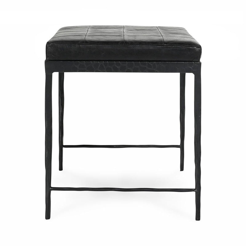 Malo - 28" Leather Bench