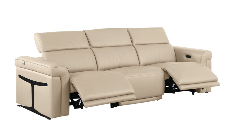 1126 - 6-Piece Modular Power Reclining Sofa, Loveseat & Chair Set In With 5 Power Recliners & Power Headrests