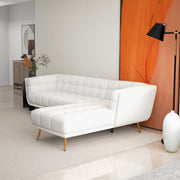 Addison - L Shape Sectional Sofa Tufted - R&R Furniture Gallery (Fountain Valley, CA)