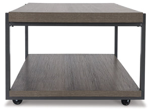 Wilmaden - Occasional Table Set (Set of 3) - Gray / Black - R&R Furniture Gallery (Fountain Valley, CA)