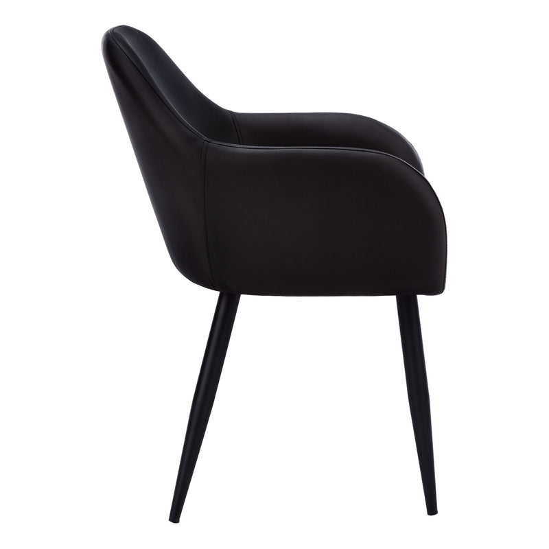 Dining Chair Side, Upholstered For Dining Room, Contemporary & Modern (Set of 2) - R&R Furniture Gallery (Fountain Valley, CA)