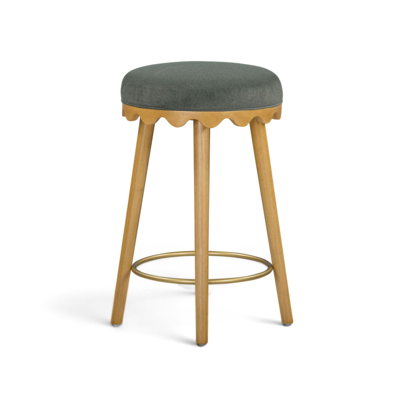Oodle - Performance Vegan Mohair Stool
