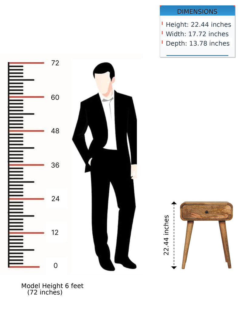 Avora - Nightstand With 1 Drawer - R&R Furniture Gallery (Fountain Valley, CA)