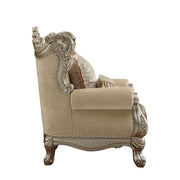 Ranita - Chair With 2 Pillows - Fabric & Champagne - R&R Furniture Gallery (Fountain Valley, CA)