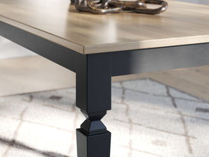 Brenkerton - Rectangular Dining Room Table - Grayish Brown / Black - R&R Furniture Gallery (Fountain Valley, CA)