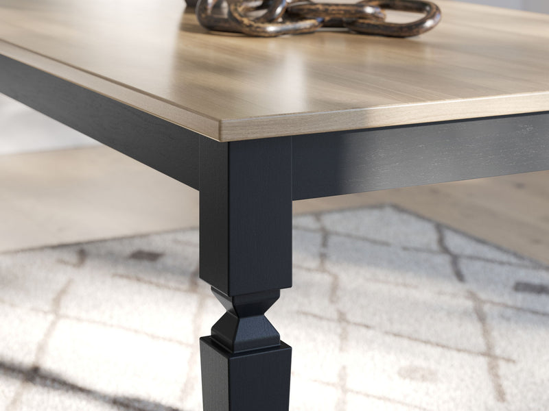 Brenkerton - Rectangular Dining Room Table - Grayish Brown / Black - R&R Furniture Gallery (Fountain Valley, CA)