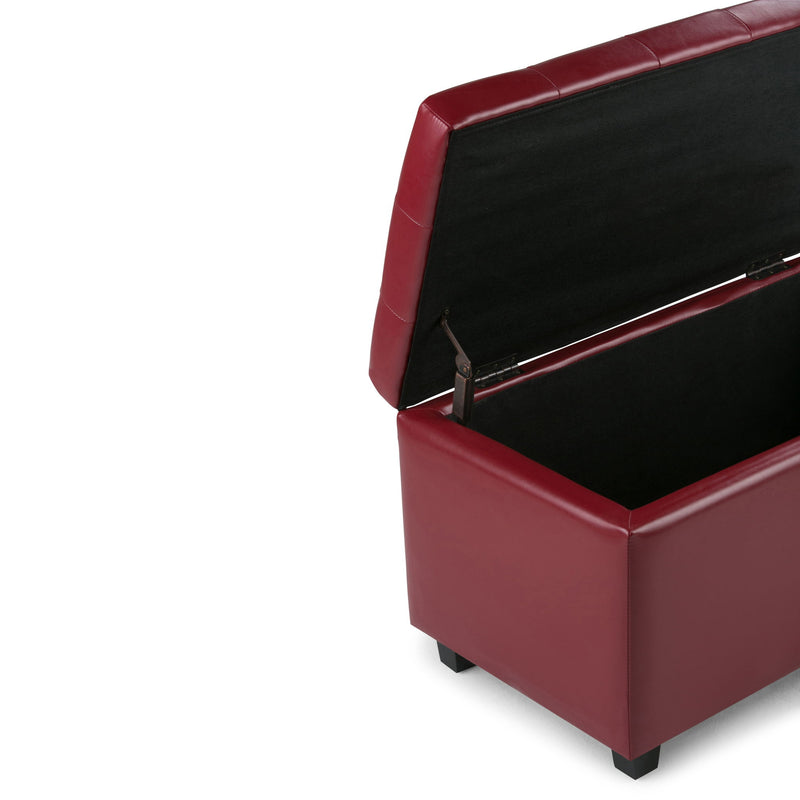 Cosmopolitan - Upholstered Storage Ottoman - R&R Furniture Gallery (Fountain Valley, CA)