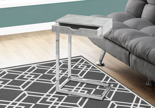 Accent Table, C - Shaped Contemporary Elegant Desig - R&R Furniture Gallery (Fountain Valley, CA)