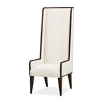 Belmont Place - Desk Chair - White / Dark Brown - R&R Furniture Gallery (Fountain Valley, CA)