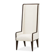 Belmont Place - Desk Chair - White / Dark Brown - R&R Furniture Gallery (Fountain Valley, CA)
