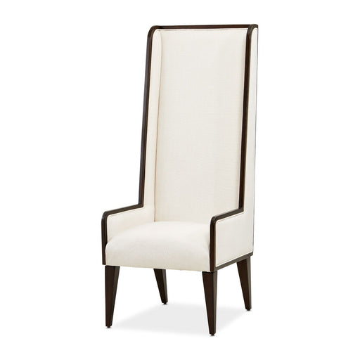 Belmont Place - Desk Chair - White / Dark Brown - R&R Furniture Gallery (Fountain Valley, CA)