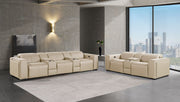 1224 - 8-Piece Modular Power Reclining Sofa & Loveseat Set In With 5 Power Recliners & Power Headrests - R&R Furniture Gallery (Fountain Valley, CA)
