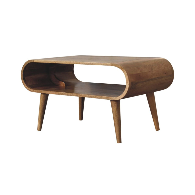 Solid Wood Open Coffee Table - R&R Furniture Gallery (Fountain Valley, CA)