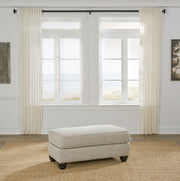Asanti - Ottoman - Fog - R&R Furniture Gallery (Fountain Valley, CA)