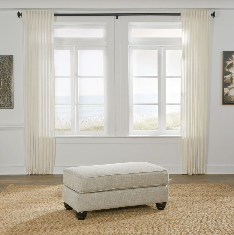 Asanti - Ottoman - Fog - R&R Furniture Gallery (Fountain Valley, CA)