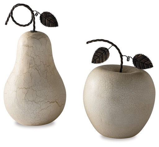 Bidelia - Sculpture Set (Set of 2) - Antique White - R&R Furniture Gallery (Fountain Valley, CA)