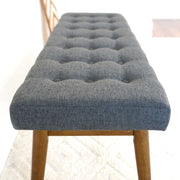 Delilah - Modern Bench - Gray - R&R Furniture Gallery (Fountain Valley, CA)