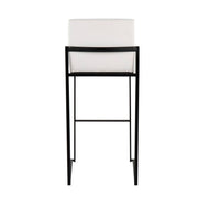Lumi Source Fuji contemporary high back barstool with elegant design, featuring sleek modern style and sturdy construction.