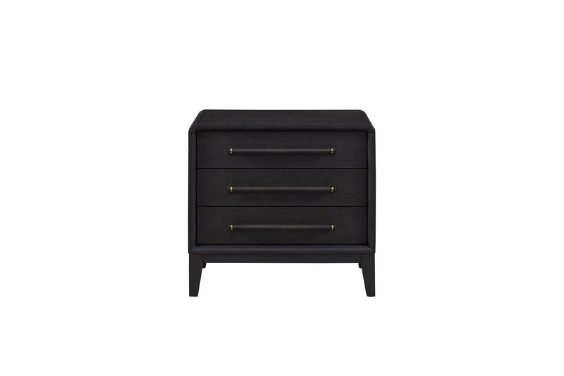 3 Drawer Nightstand With USB - Black - R&R Furniture Gallery (Fountain Valley, CA)