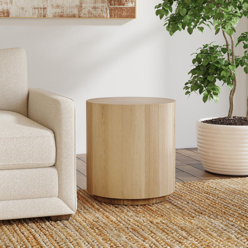 Layne - Round End Table - R&R Furniture Gallery (Fountain Valley, CA)