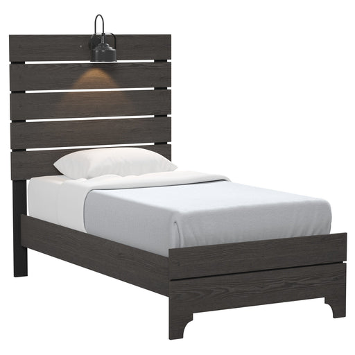 Junipe - Bed With Lights - R&R Furniture Gallery (Fountain Valley, CA)