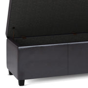 Avalon - Multifunctional Storage Ottoman Bench - R&R Furniture Gallery (Fountain Valley, CA)