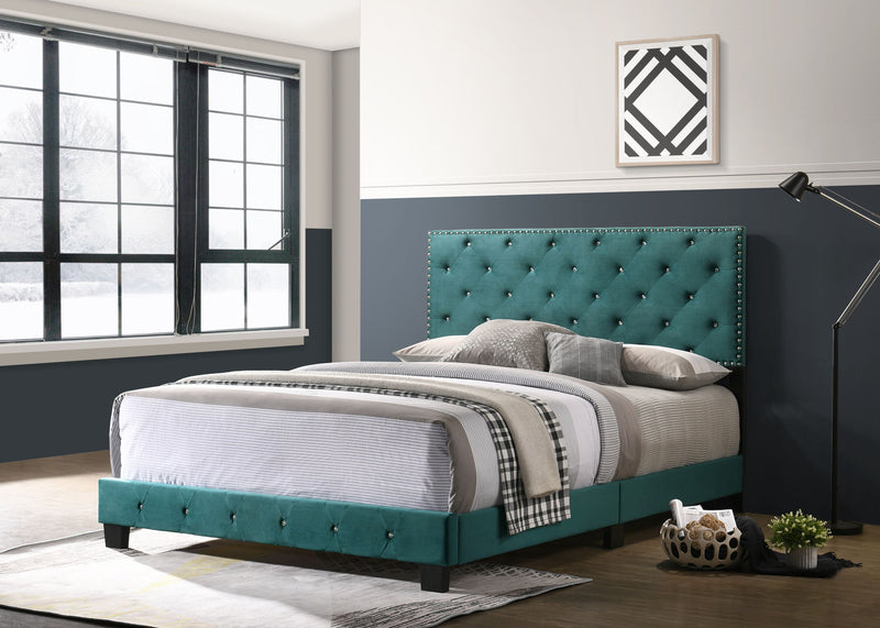 Luxurious Upholstered Bed - R&R Furniture Gallery (Fountain Valley, CA)