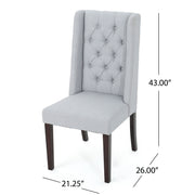Sophisticated Tufted Dining Chair With High Back Design - R&R Furniture Gallery (Fountain Valley, CA)