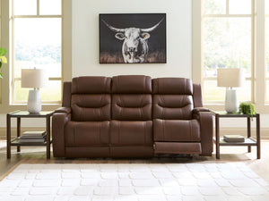 Knightington - Power Reclining Sofa With Audio Seating - R&R Furniture Gallery (Fountain Valley, CA)