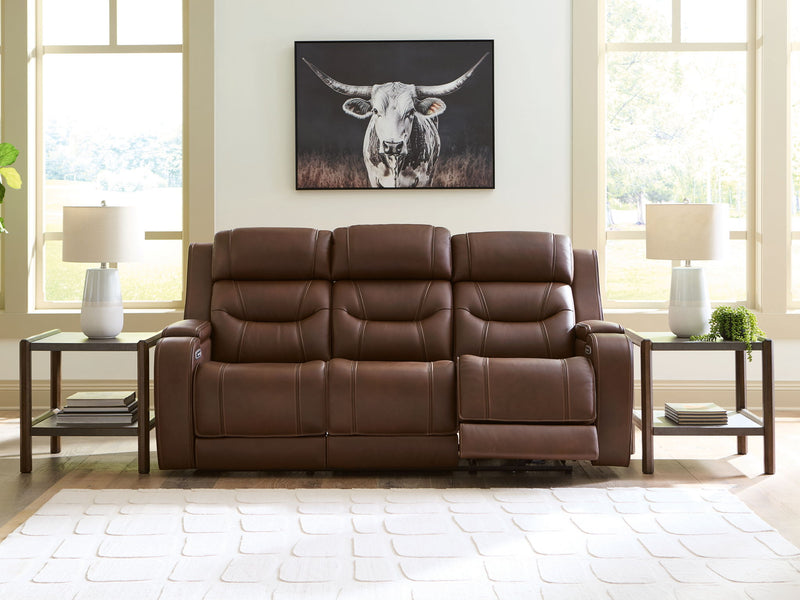 Knightington - Power Reclining Sofa With Audio Seating - R&R Furniture Gallery (Fountain Valley, CA)