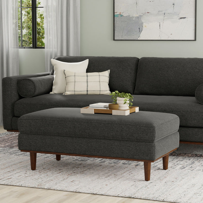 Morrison - Handcrafted Ottoman - R&R Furniture Gallery (Fountain Valley, CA)