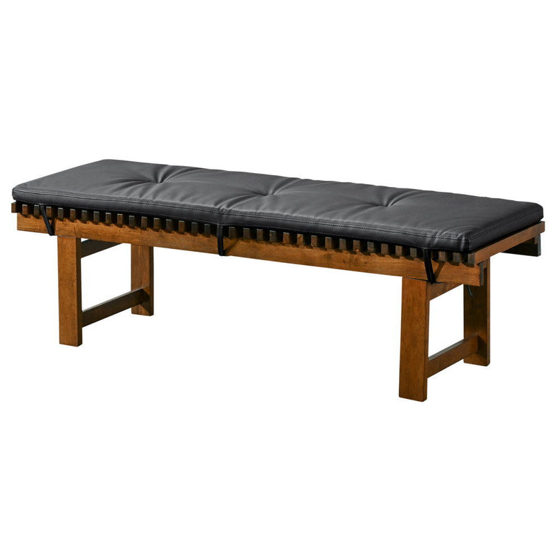Lucia - Bench - Black - R&R Furniture Gallery (Fountain Valley, CA)