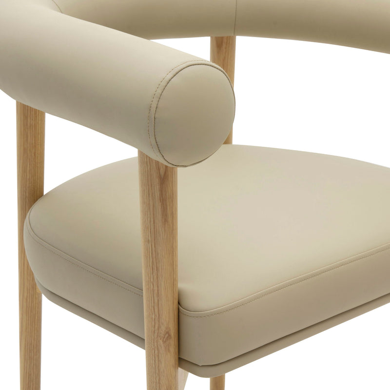 Spara - Faux Leather Dining Chair - R&R Furniture Gallery (Fountain Valley, CA)