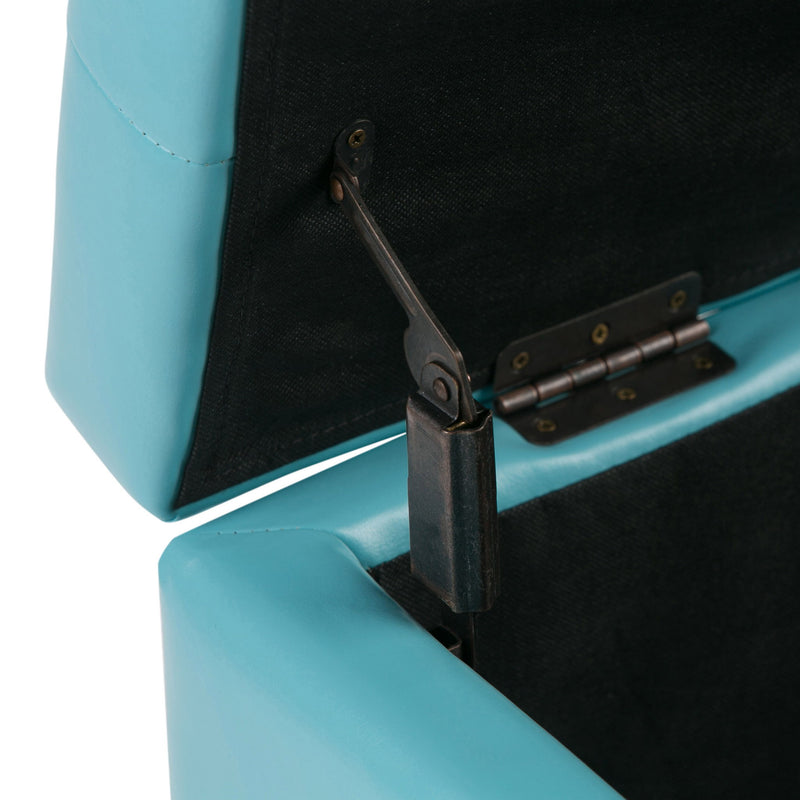 Cosmopolitan - Upholstered Storage Ottoman - R&R Furniture Gallery (Fountain Valley, CA)