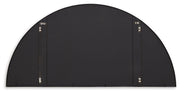 Denlow - Accent Mirror - Black - R&R Furniture Gallery (Fountain Valley, CA)