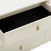Collins - 6-Drawer Dresser - Cream - R&R Furniture Gallery (Fountain Valley, CA)