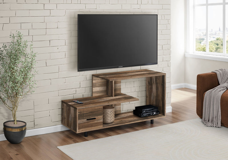 TV Stand, Console, Media Entertainment Center, Storage Drawer, Contemporary - R&R Furniture Gallery (Fountain Valley, CA)